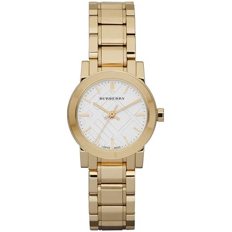 women's gold watch burberry|burberry watch outlet.